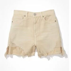 AE Highest Waist Denim Mom Shorts